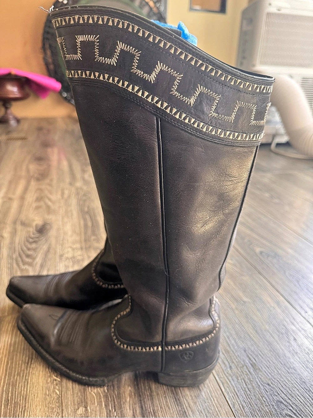 Ariat Women's Black Embroidered Tall Boots